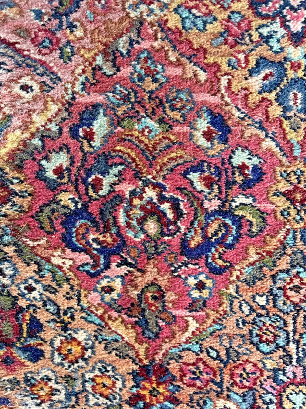 Karastan~GREAT 2’2” X 4’ MULTICOLOR PANEL #717 RUG/CARPET~Very Good