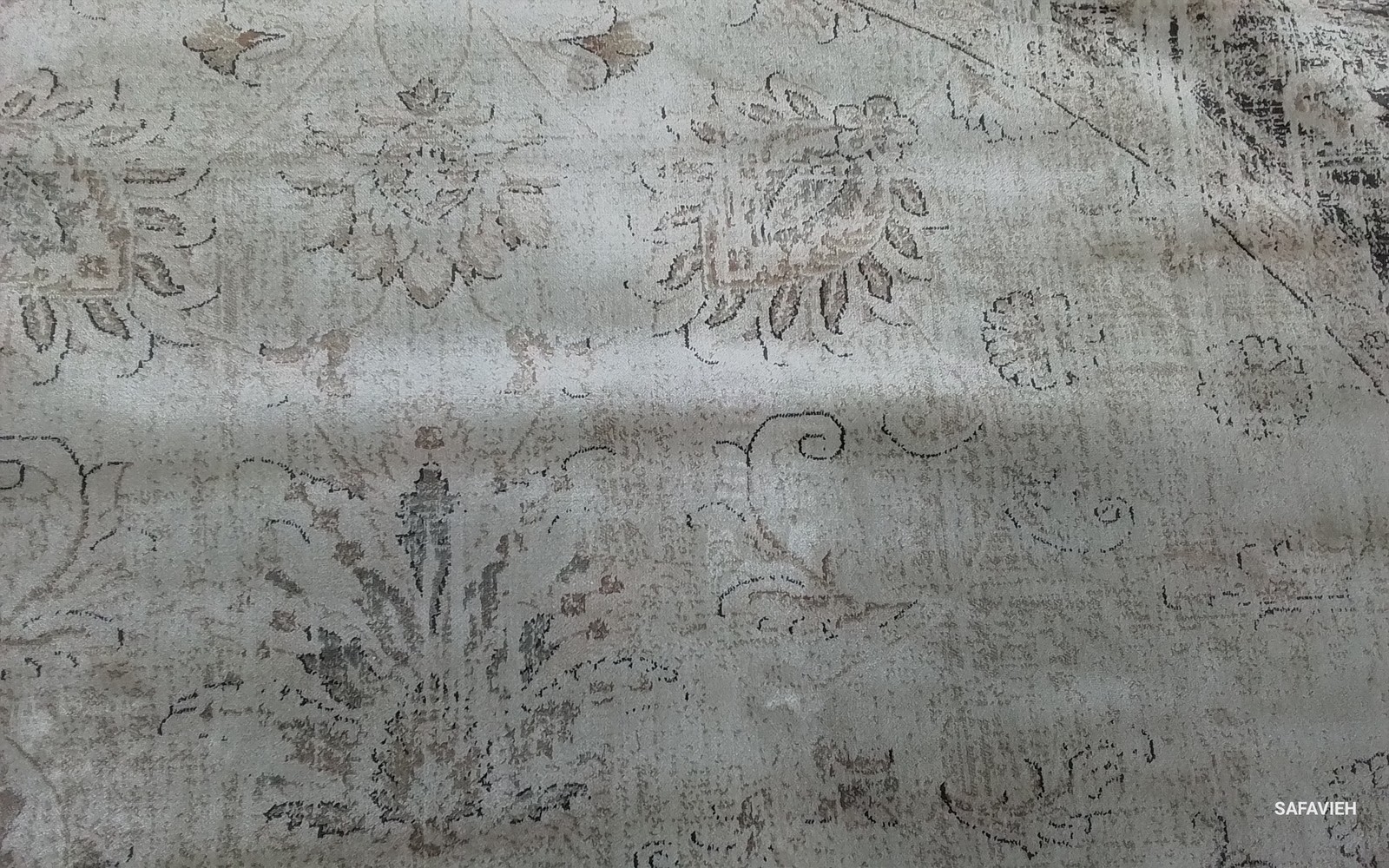 STONE 8′-0″ x 8′-0″ Damaged Binding Rug, Reduced Price 1172796600 VTG117-440-8R