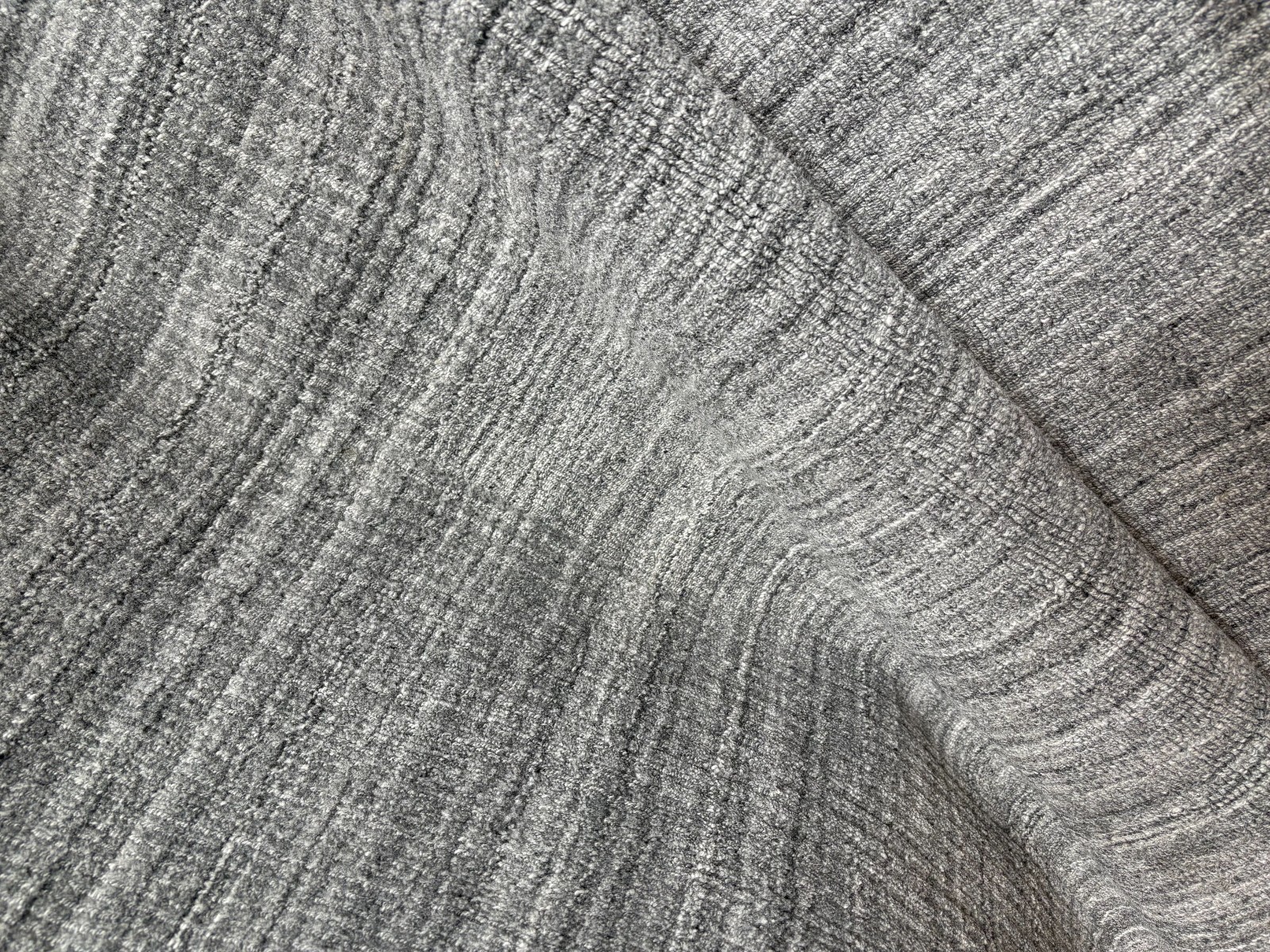 RH (Restoration Hardware) Natim Performance Rug – 12′ × 15′ – Marled Gray
