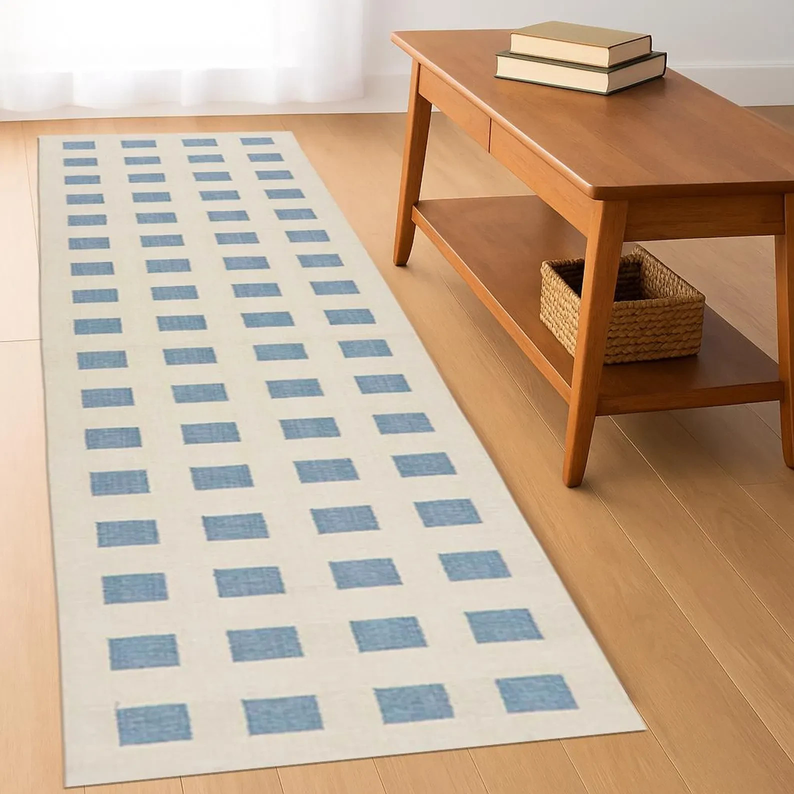 Handwoven Runner Wool Jute Rug Color As Photos Handmade Design Carpet Rug