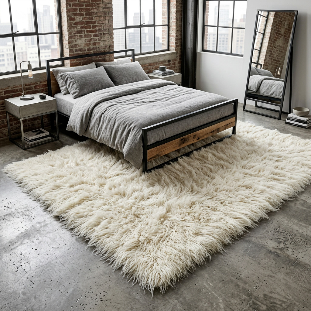 THE BEST FLOKATI RUG MADE | ULTRA-PLUSH 4.5″ WOOL PILE | SHAGGY WOOL AREA RUG
