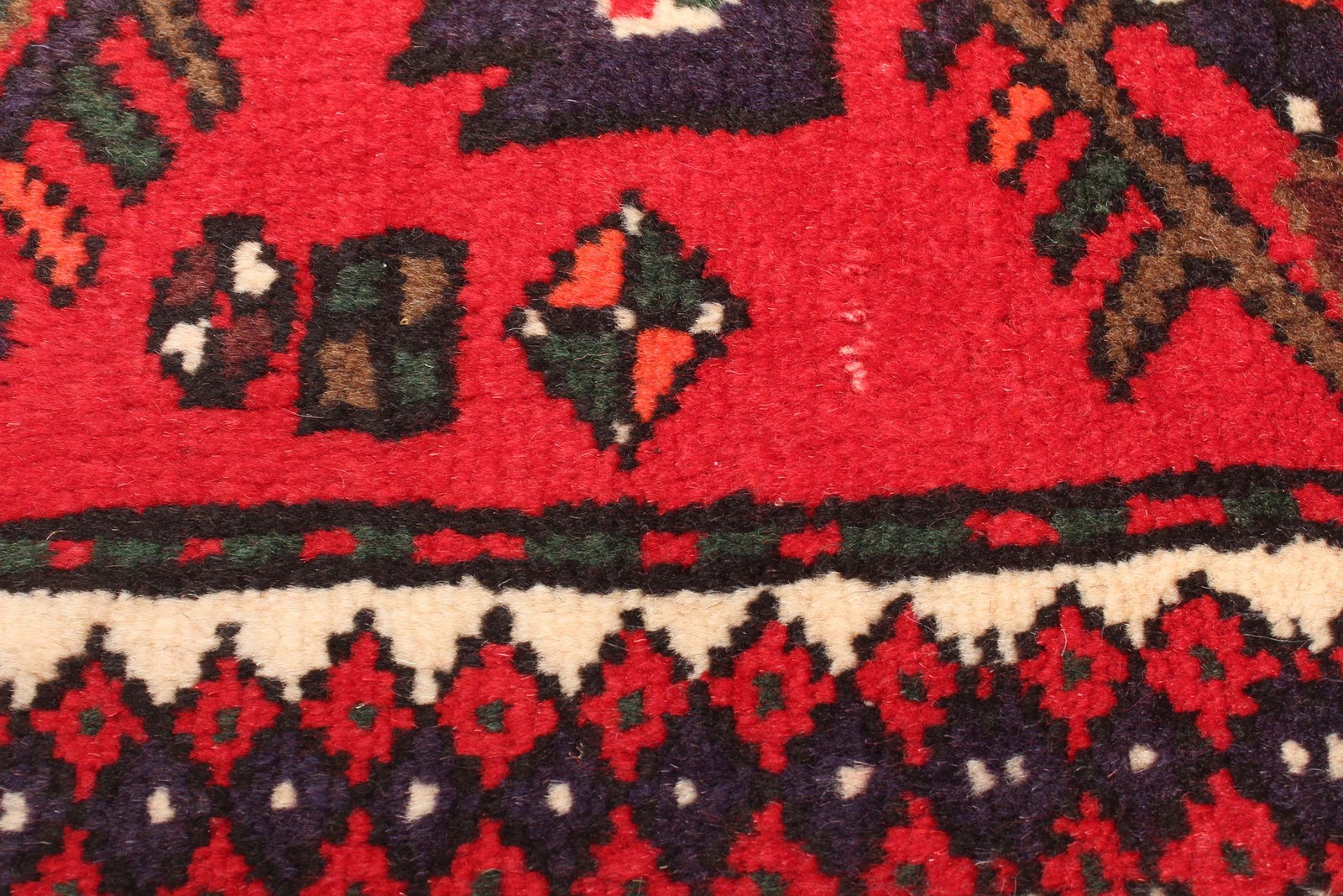 Traditional Vintage Hand-Knotted Area Rug 4’2″ x 6’8″ Oriental Wool Carpet