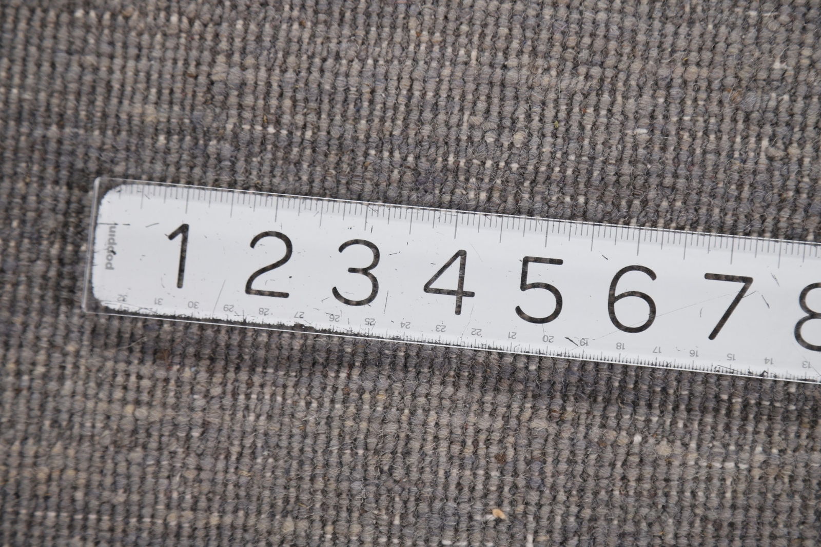 Versatile Gabbeh Solid Design Grey Wool Modern Foyer Rug Ideal for Any Room 5×7