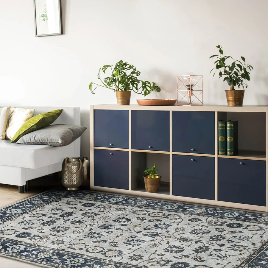 Modern Hand Tufted Nz Wool Rug Handmade Area Design Color Multi Carpet Rug