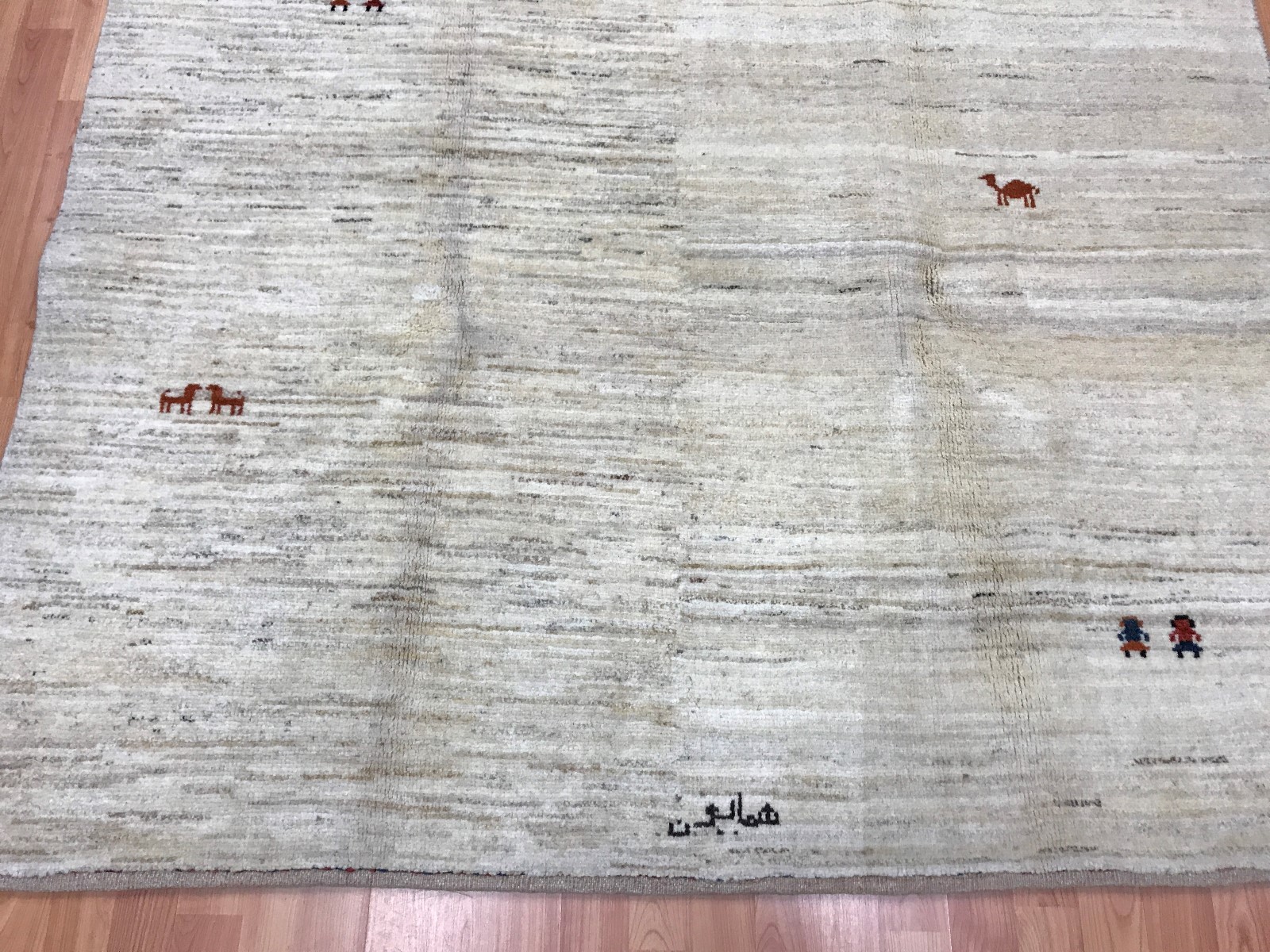 5’1″ x 6’9″ New Fine Indian Tribal Oriental Rug – Hand Made – 100% Wool