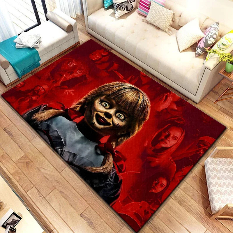Horror Movie Area Rug HD Printed character floor rug Halloween carpet