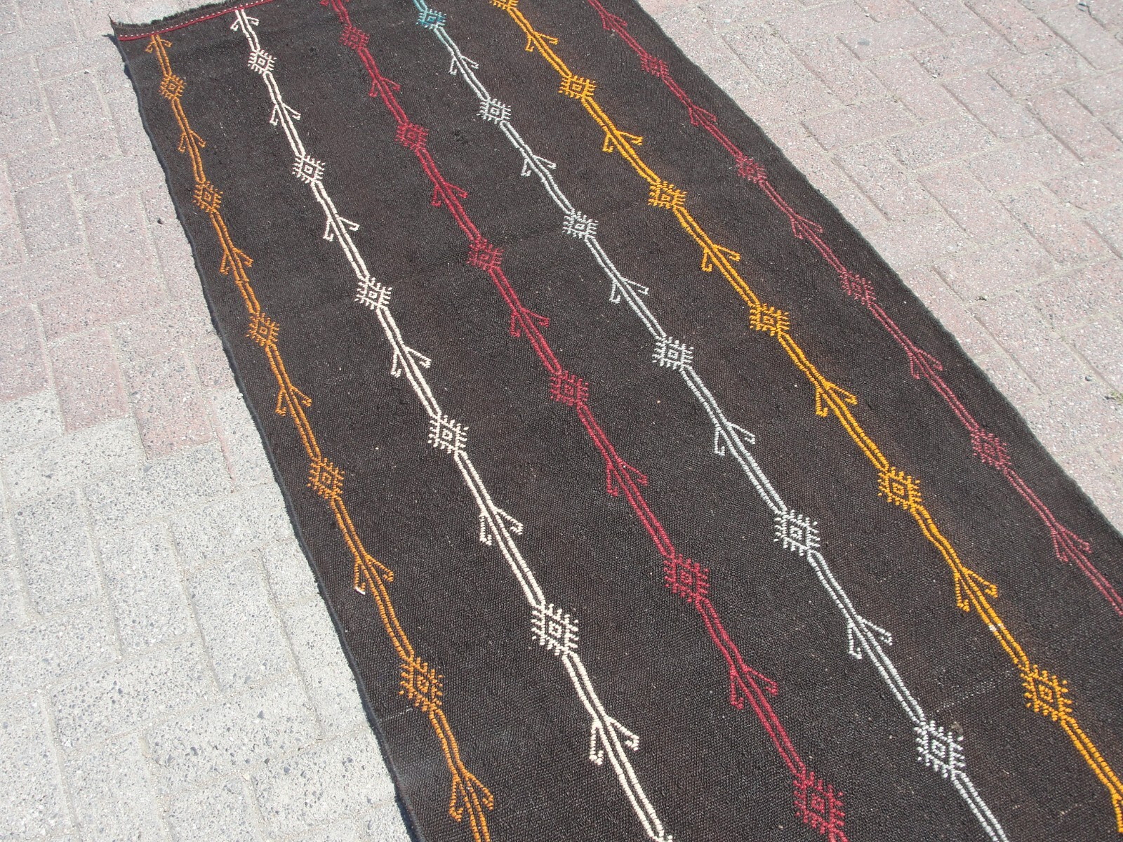 Kilim Rug Runner, Rug for entryway, Runner Rug for Kitchen,