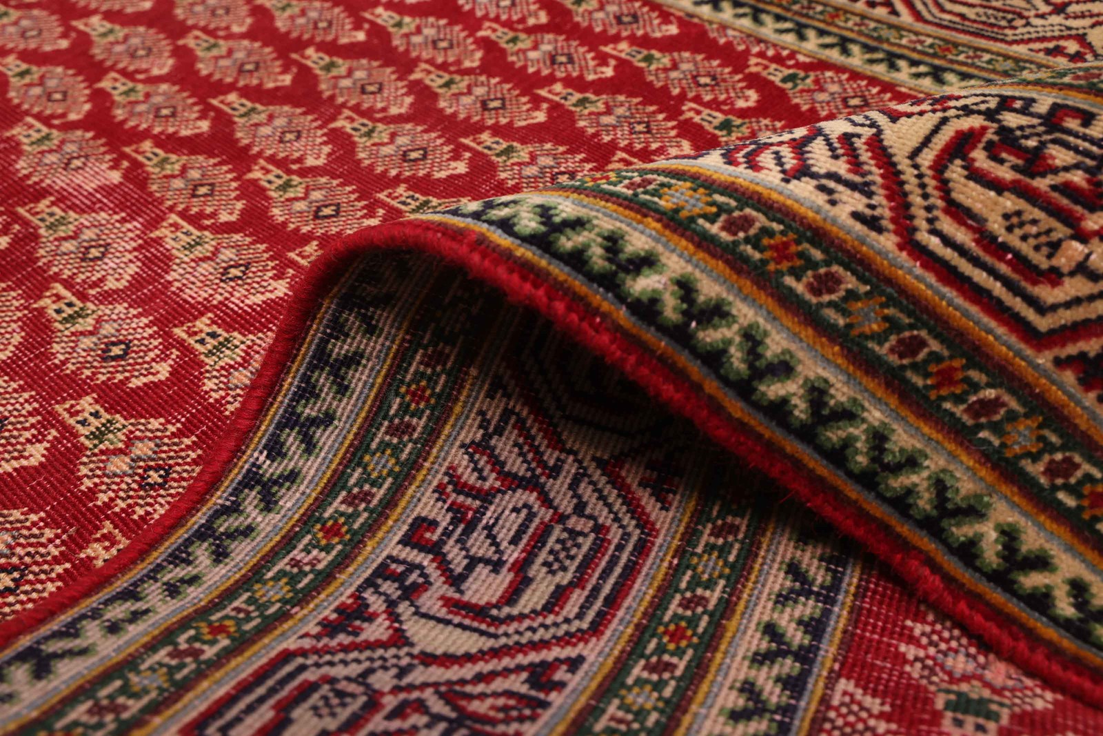 3’1″ x 10’11” Vintage Hand-knotted Runner Rug Traditional Oriental Wool Carpet