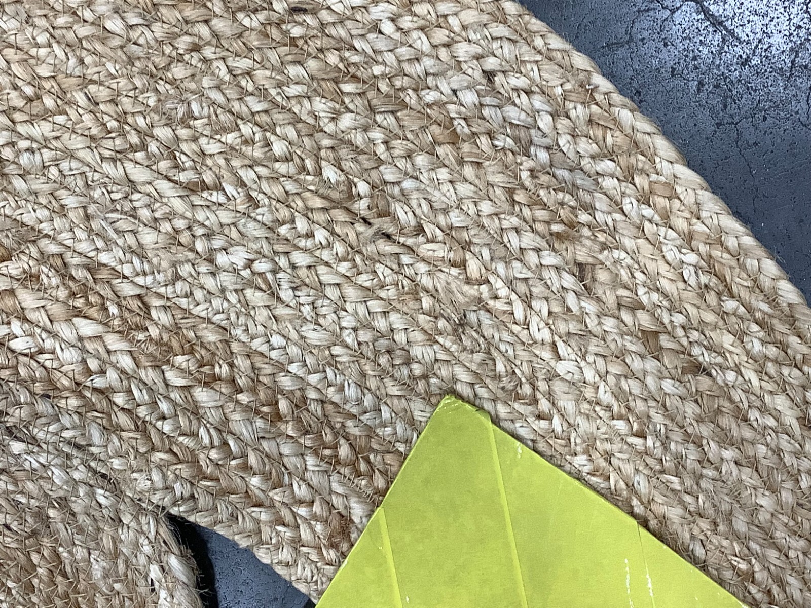 NATURAL 6′-6″ x 6′-6″ Broken Thread Rug, Reduced Price 1172681256 NF364A-7R