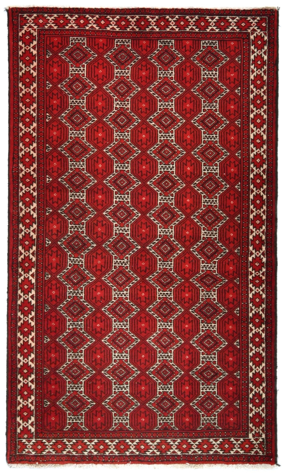 Handmade Antique Tribal Rug Allover Design Oriental Home Decor Carpet 4X6’5 ft