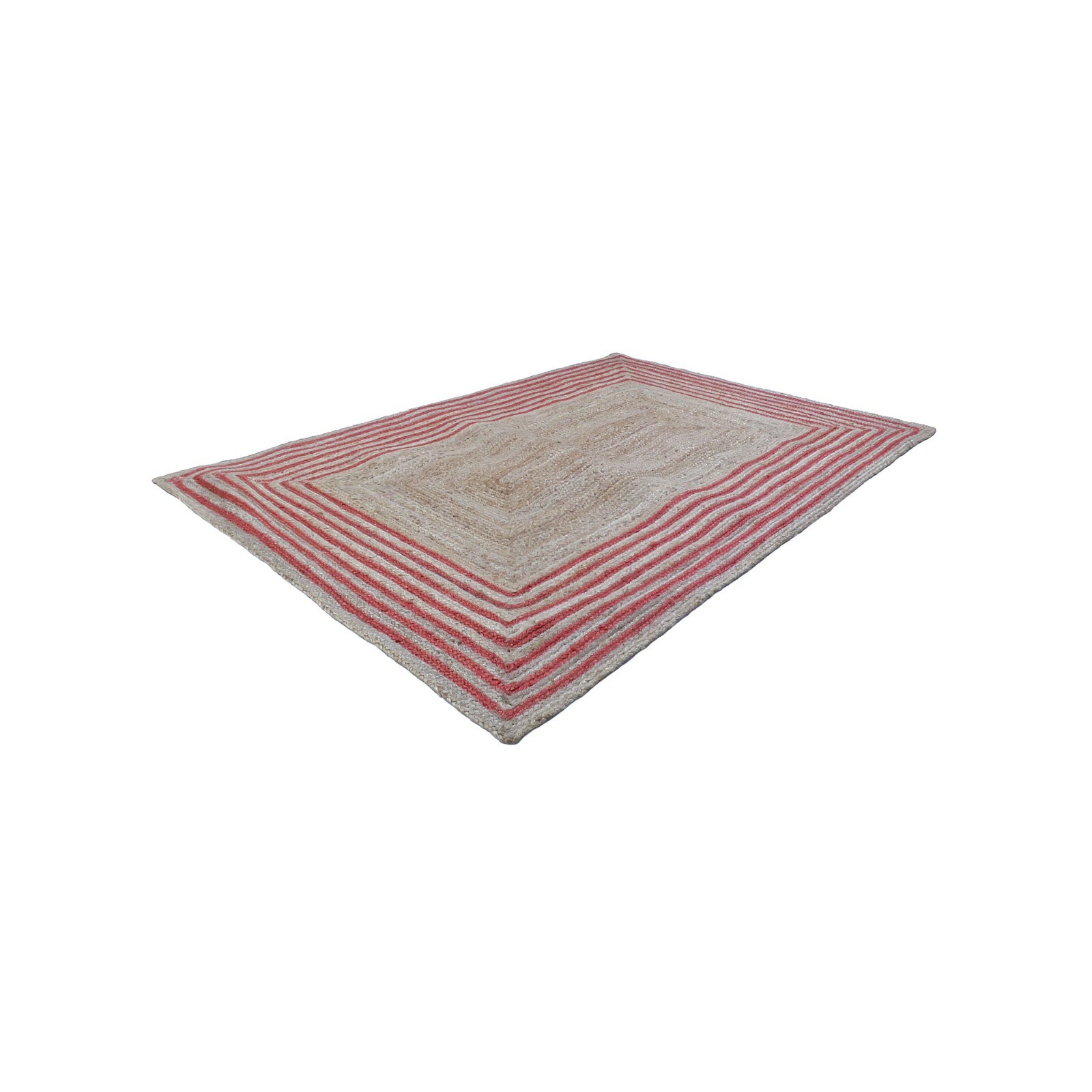 Oussum Modern Area Rug Jute Carpet Rectangle Weave Bedroom Hallway Floor Rugs