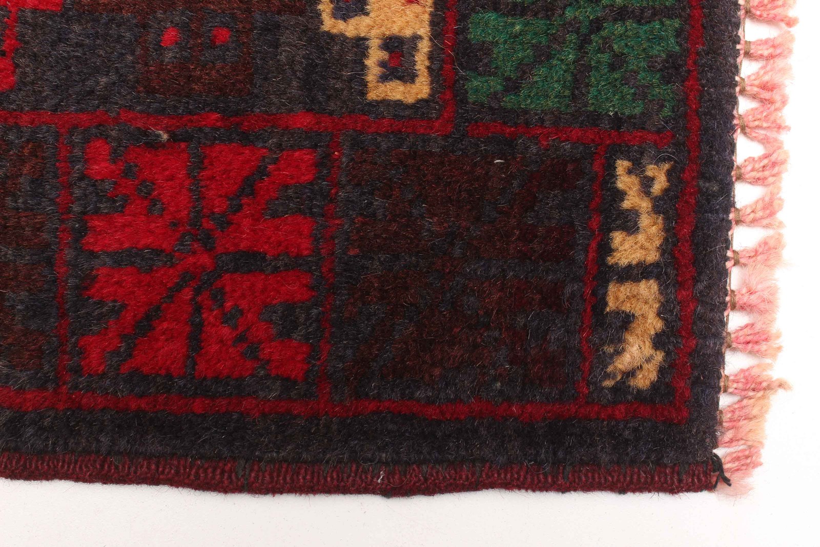 Vintage Dark Grey Traditional 3’6″ x 6’3″ Hand-Knotted Oriental Wool Area Rug