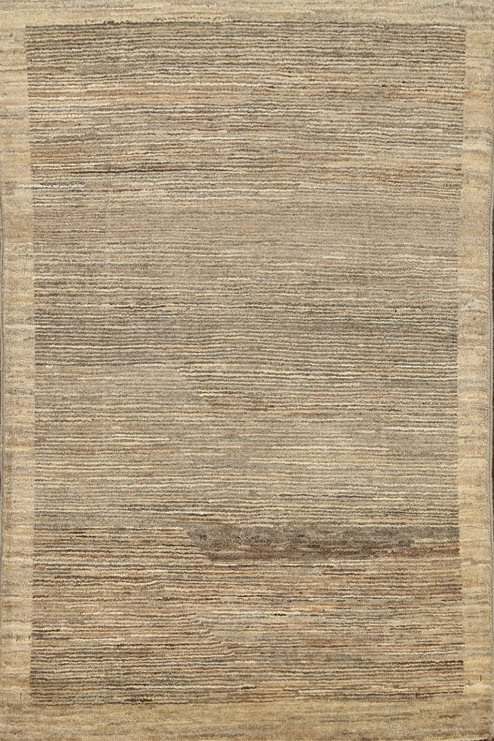 Abstract Contemporary Oriental Accent Rug 3×4 Hand-knotted Wool Carpet for Foyer