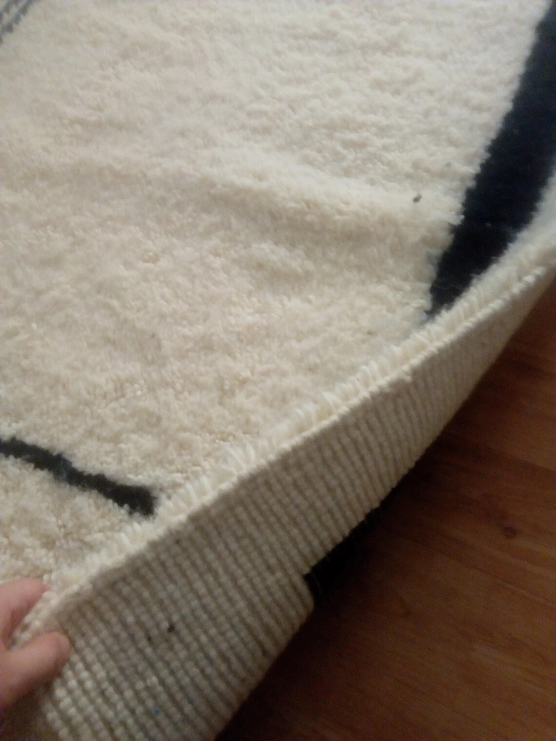 Moroccan Handmade rug Beni ourain Woven style wool Berber Rug modern rug Handma