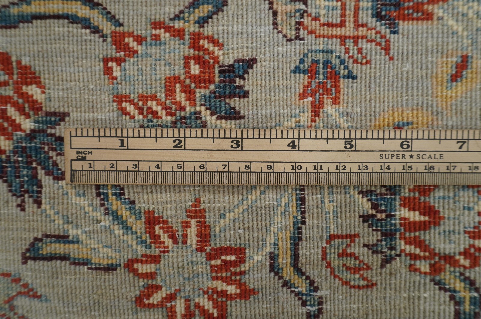 8 x 8 ft Gray Bidjar Afghan Fine Hand Knotted Traditional Oriental Square Rug