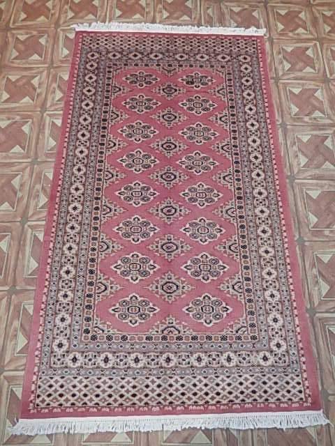3×5′ Red Jaldar Bokhara Rug 78037