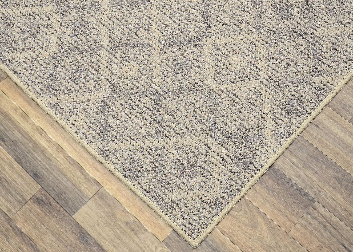 Garland Rug Classic Berber Area Rug Set, 3-Piece (4 ft. 11 in x 7 ft, 3’x4′, 2′