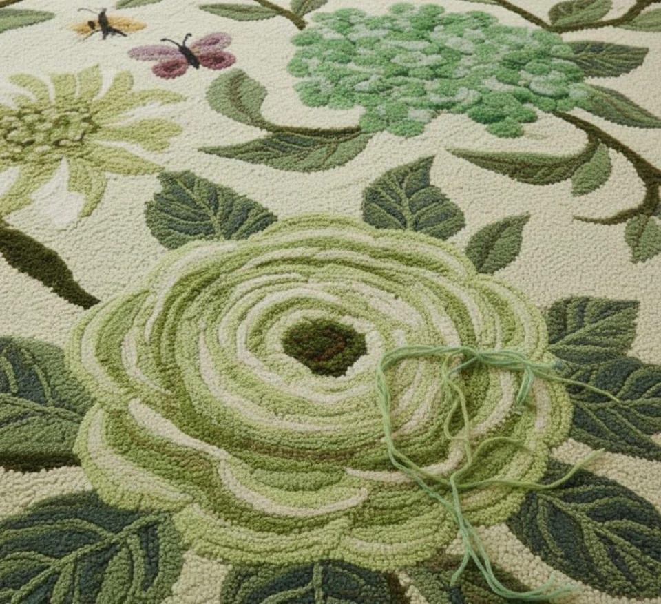 Hand Tufted New Modern Rug Handmade Soft 100% New Zealand Wool Rug Area Rug