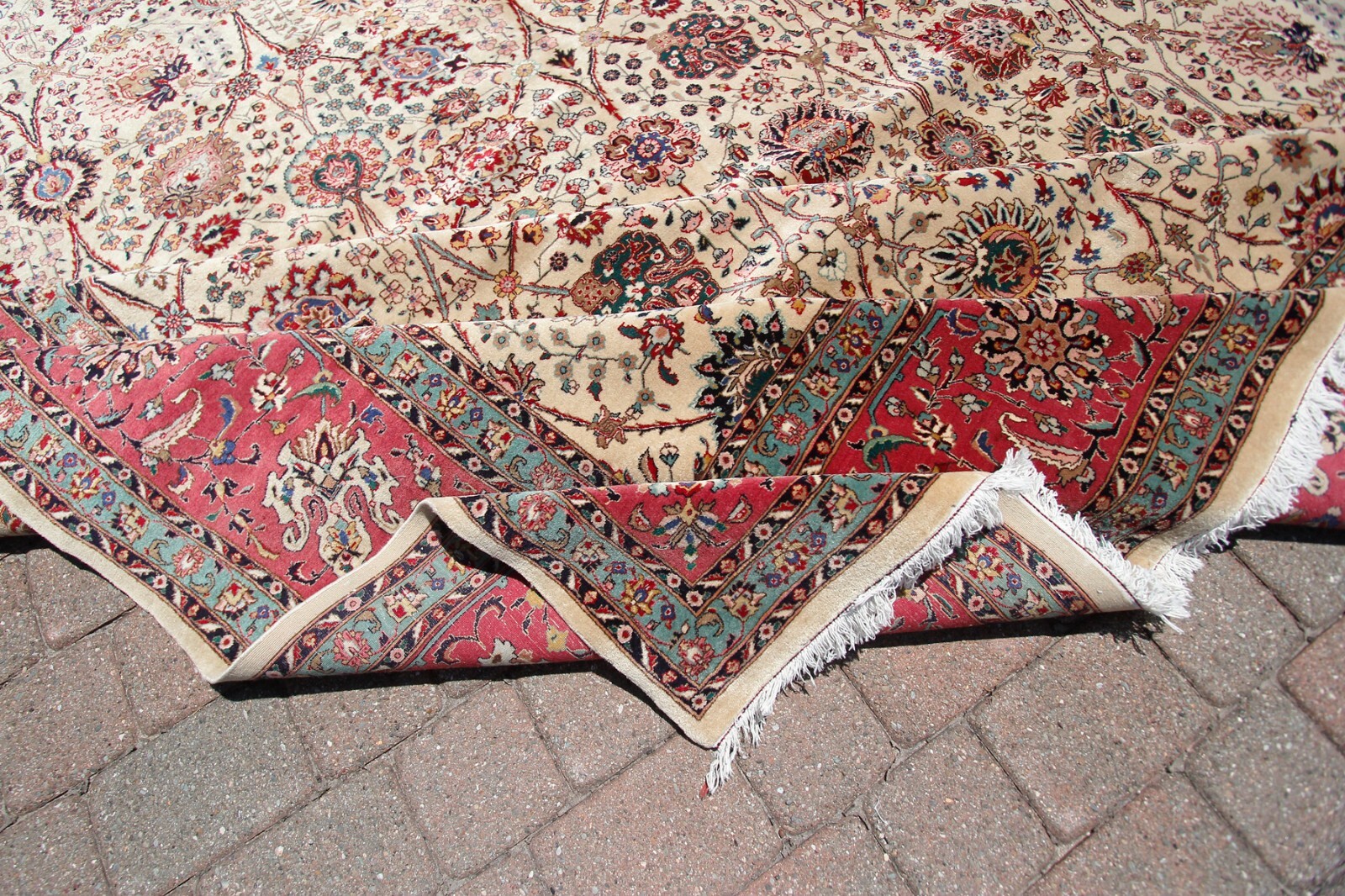11×17 Vintage Turkish Oushak Rug Fine Hereke Carpet High KPSI 340cm x 498Cm