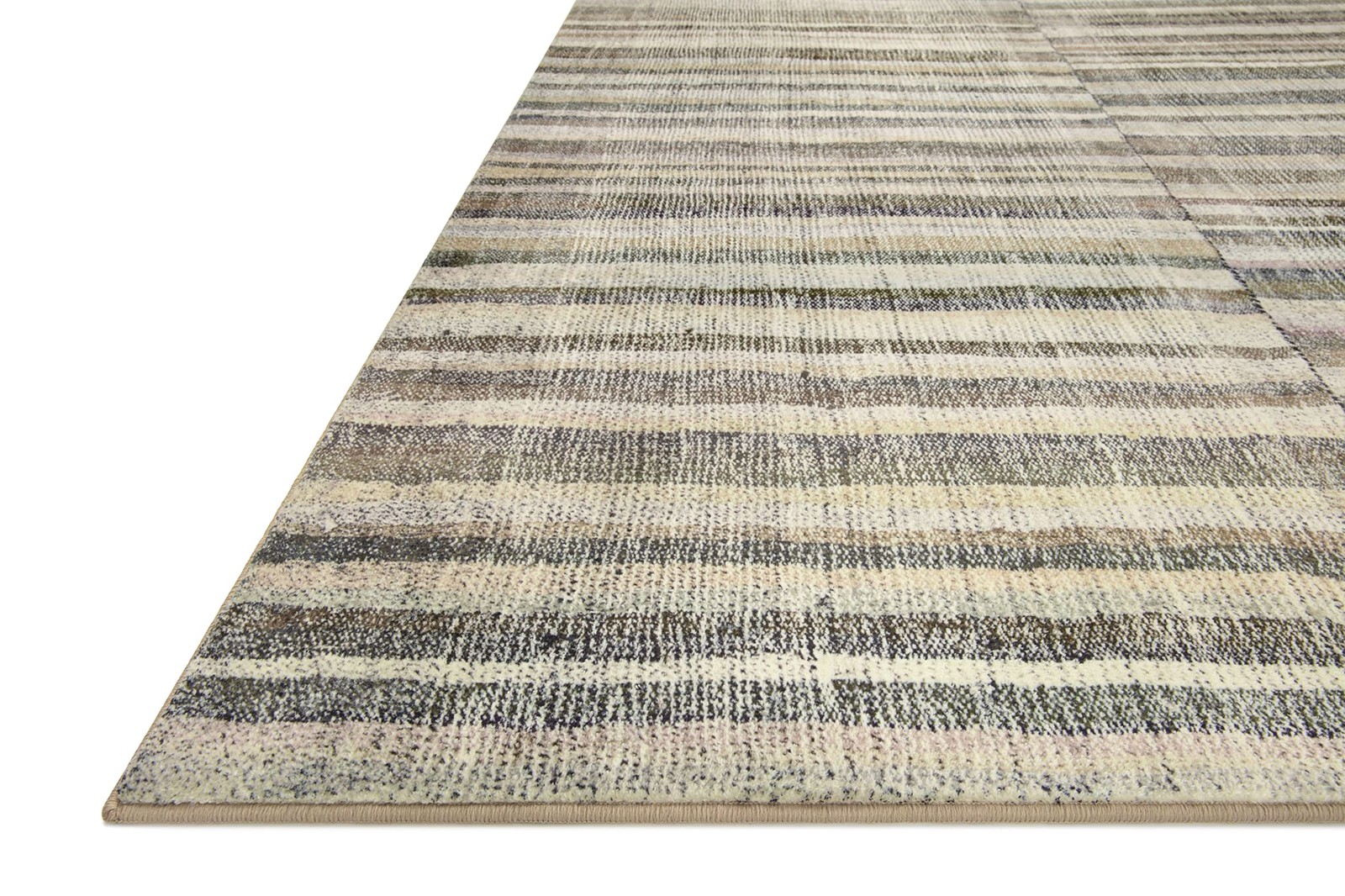 Loloi Chris Loves Julia Humphrey Collection Hum-01 Natural/Moss 5-0 X 7-0 .38