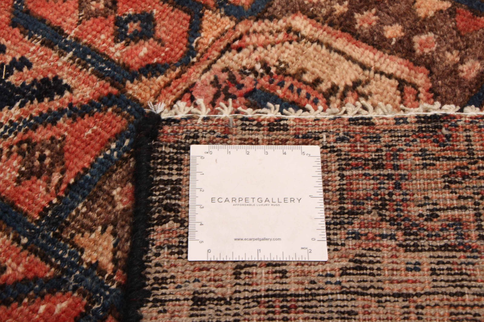 Vintage 3’8″ x 6’2″ Traditional Hand Knotted Vegetable Dye Wool Area Rug