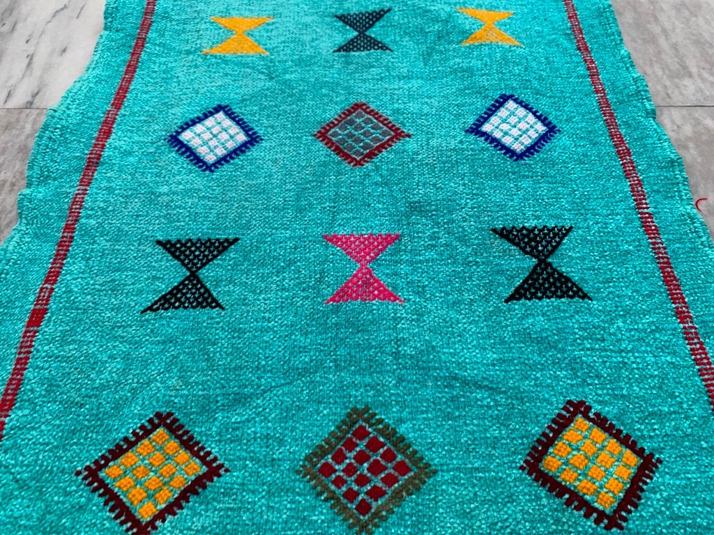 Vintage Moroccan Kilim,Silk Kilim,Sabra Kilim,Traditional Kilim 2×3 ft Free Ship