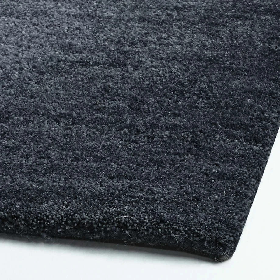 Handmade wool Baxter Indigo Blue wool area rug For Living Room, Bedroom Carpet