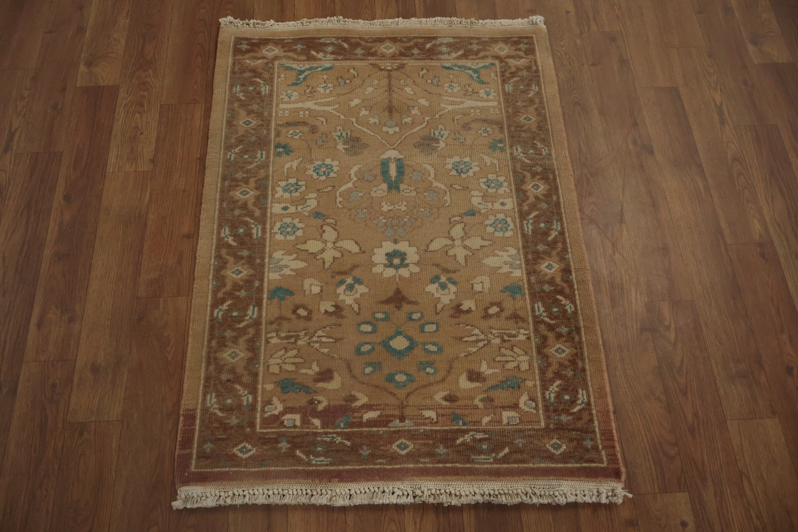 Antique Look Egyptian Ziegler Rug 2×3 Vegetable Dye Hand-knotted Wool Carpet
