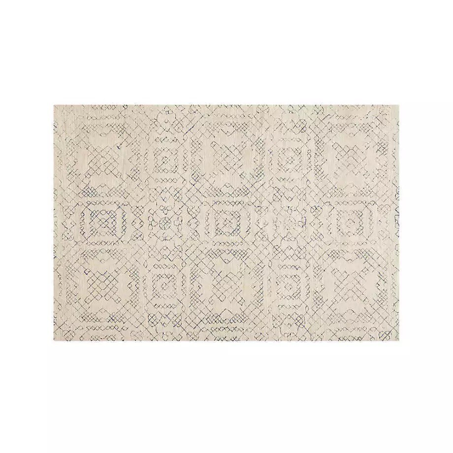 UNIQUE HAND TUFTED AREA RUG 8X10 NEWZEALAND WOOL RUGS FOR LIVING ROOM RUG GIFT