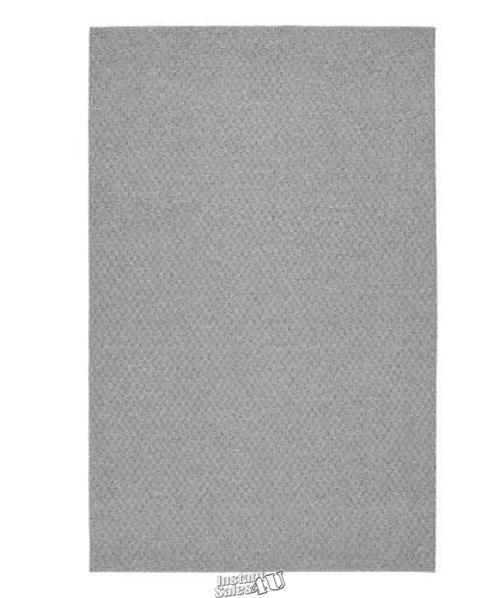 Garland Rug Town Square 6’x9′ Area Rug Silver