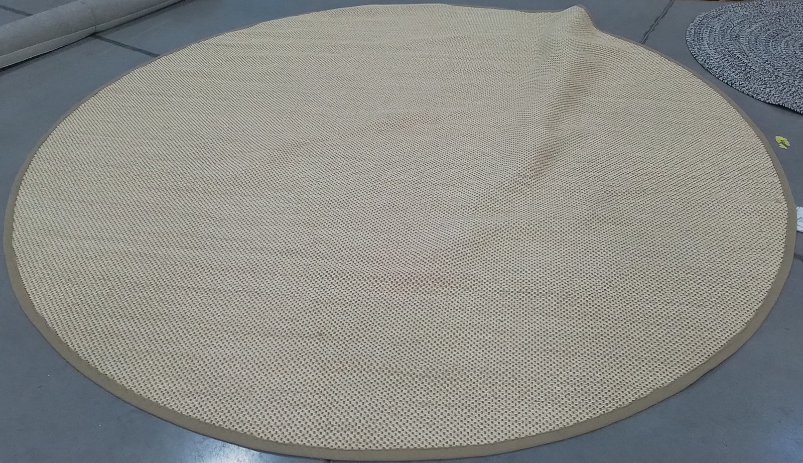MAIZE / LINEN 10′-0″ x 10′-0″ Spot on Rug, Reduced Price 1172804647 NF141B-10R