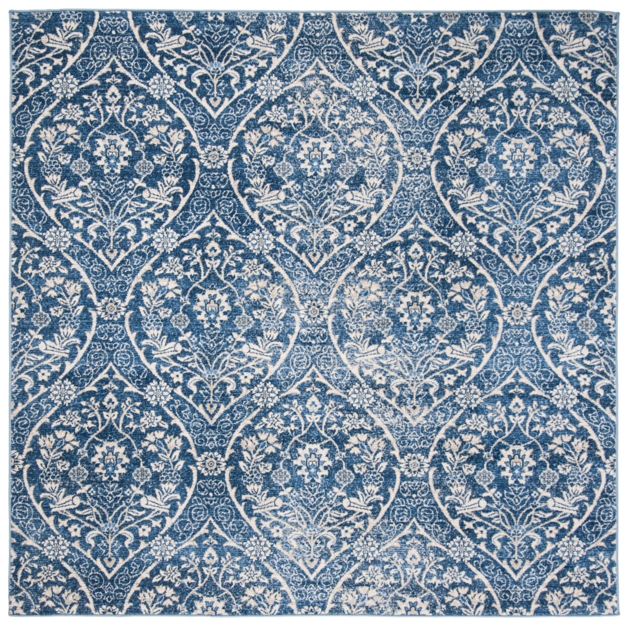 SAFAVIEH Brentwood BNT860M Navy / Light Grey Rug