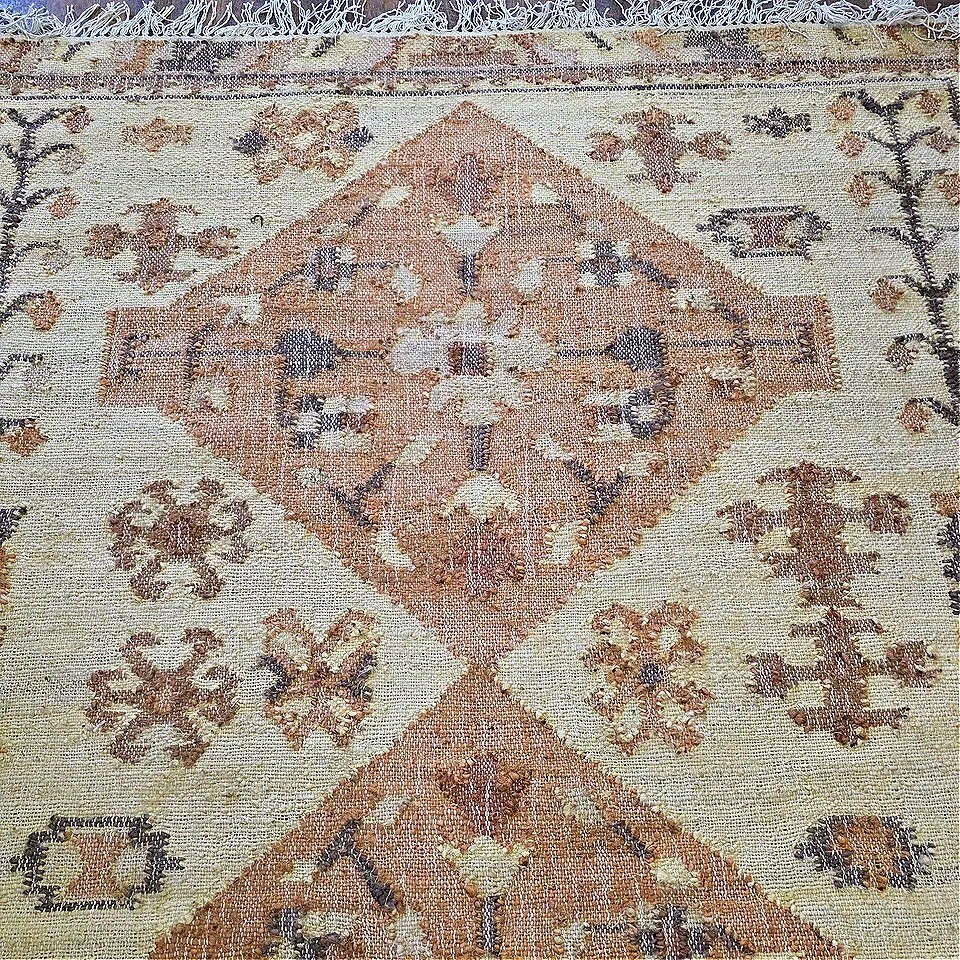 NEW Pottery Barn 5×8 Rike Handwoven Flatweave Wool Rug