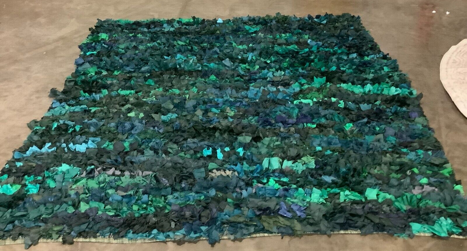 MULTI 8′ X 8′ Square Missing patches Rug, Reduced Price 1172667405 SG951A-8SQ