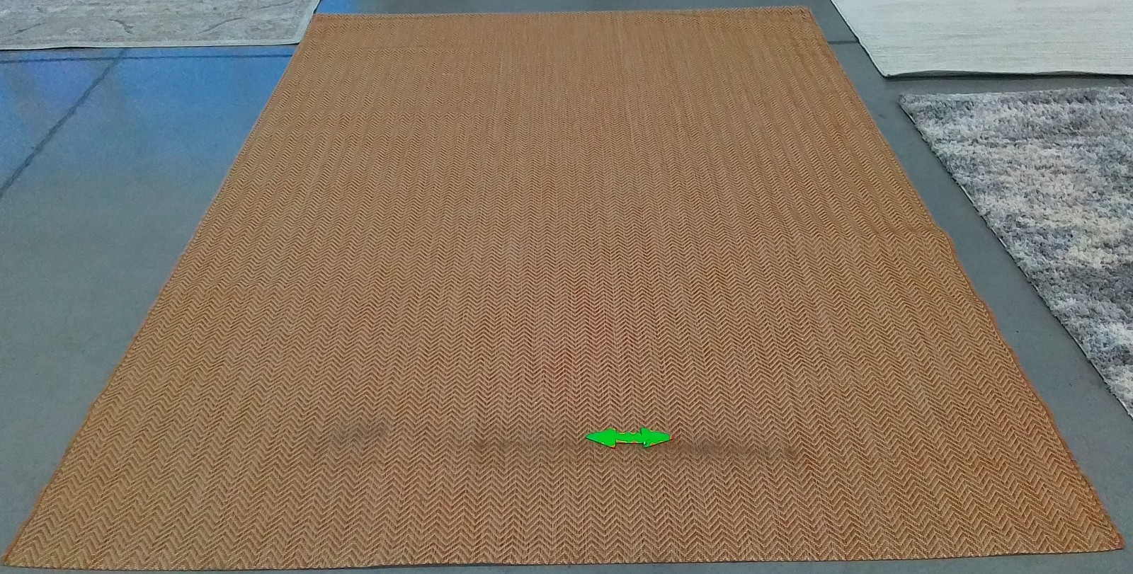 NATRL CREAM 8′-0″ x 10′-0″ Stained Rug Reduced Price 1172782555 CY8022-03012-810