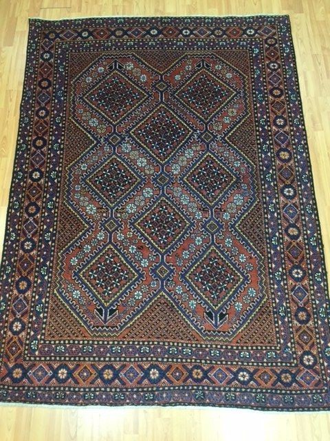 4’9″ x 6’7″ Turkish Oriental Rug – Hand Made – 100% Wool Pile