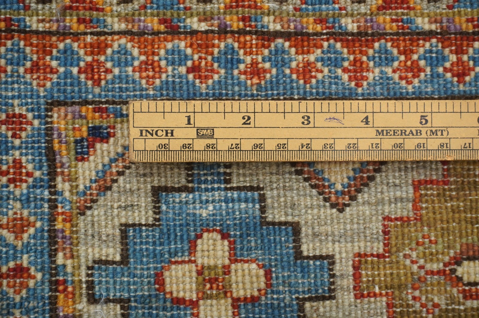 8 x 10 ft Taupe Gray Ersari Afghan Hand Knotted Veg dyes Wool Tribal Area Rug