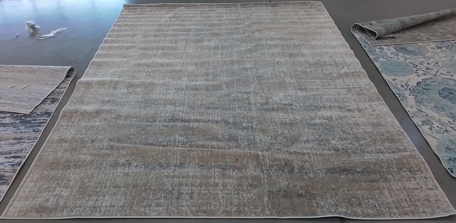 BEIGE / SLATE 8′-0″ x 10′-0″ Back Stain Rug, Reduced Price 1172774701 ADR207B-8