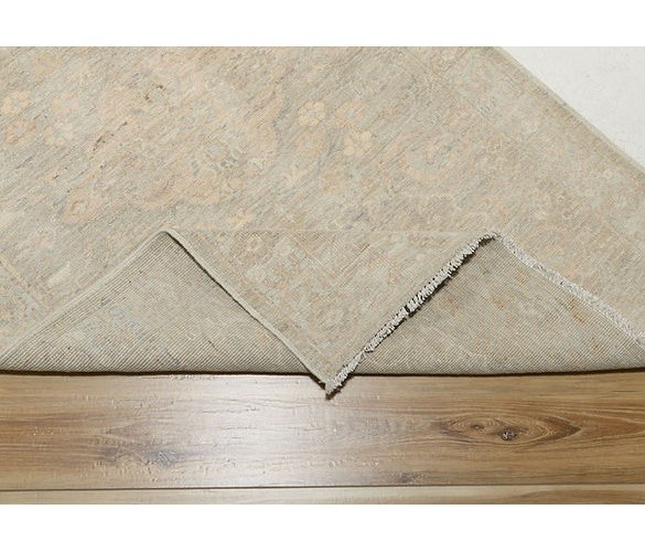 2.7 x 9.5 ft Hand Knotted Oushak Runner