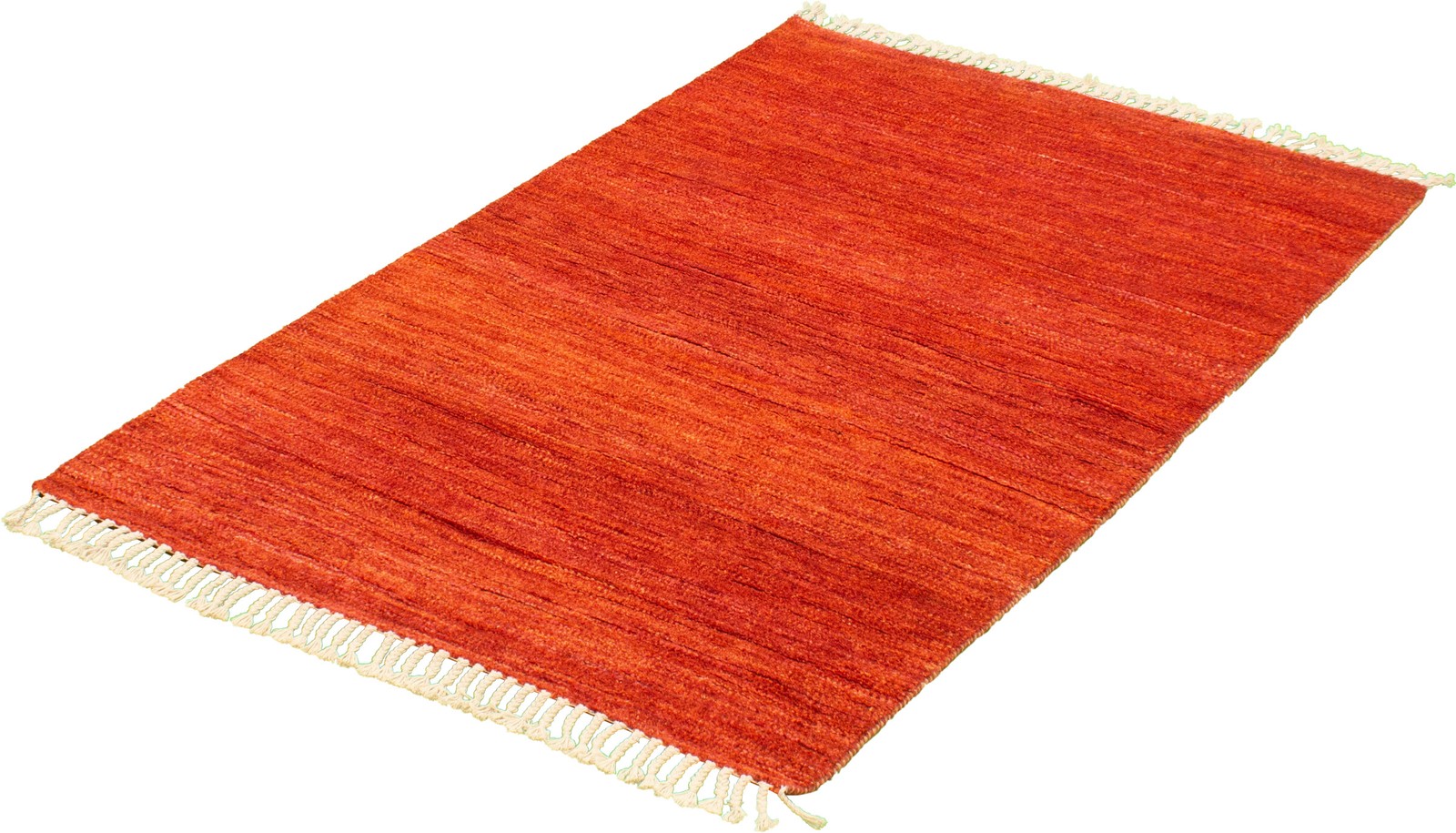 Traditional Dark Copper Hand-knotted Oriental Carpet 4’2″ x 6’6″ Wool Area Rug