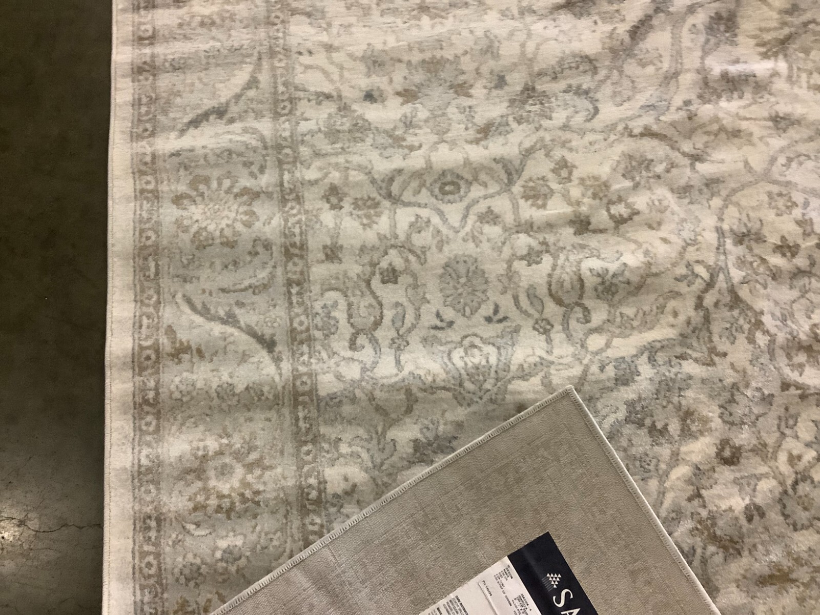 CREAM / BEIGE 6′-0″ x 9′-0″ Stained Rug, Reduced Price 1172677311 ISA912A-6