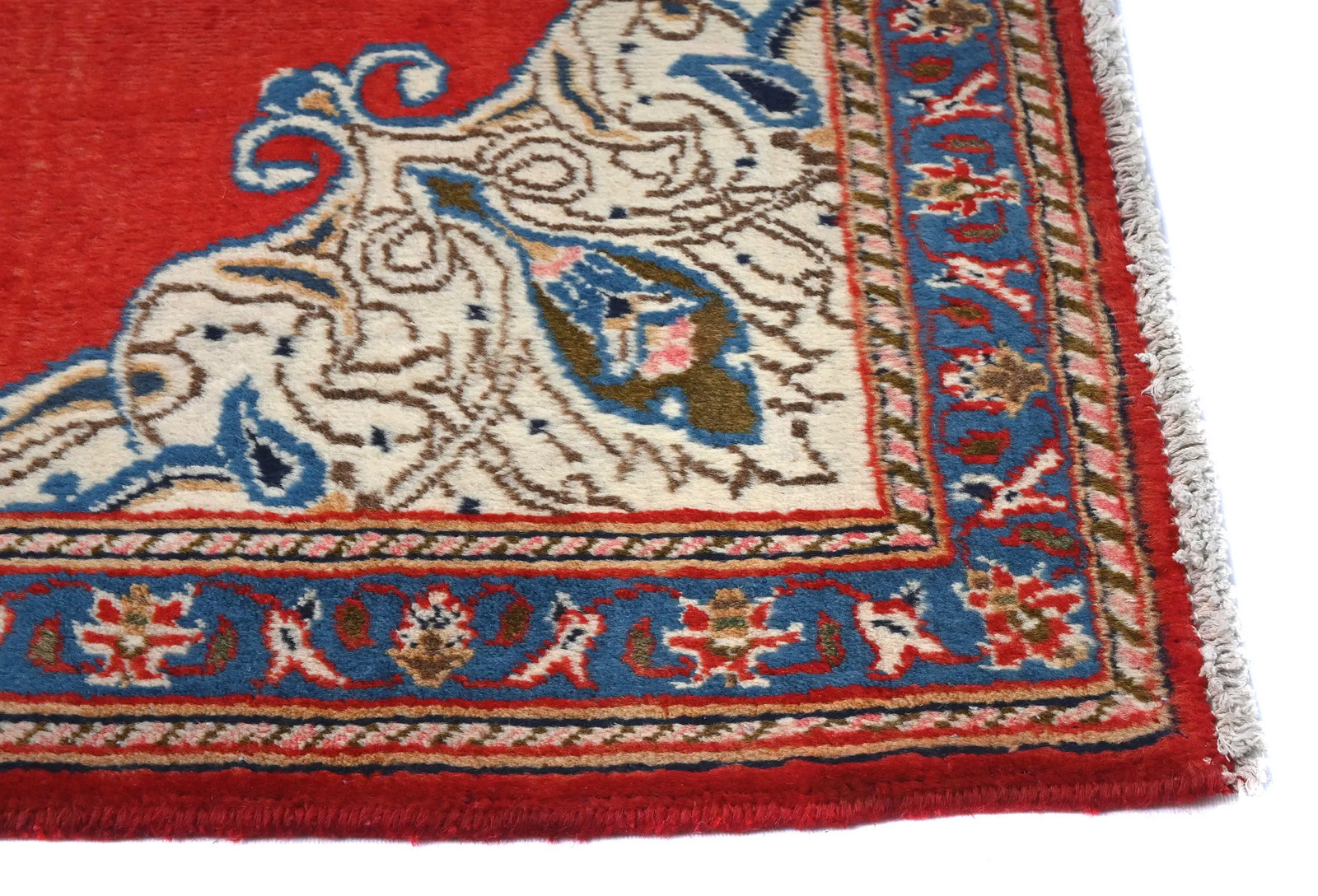 Handmade Oriental Rug Floral Farmhouse Carpet Bedroom Bathroom Décor 3X5 ft