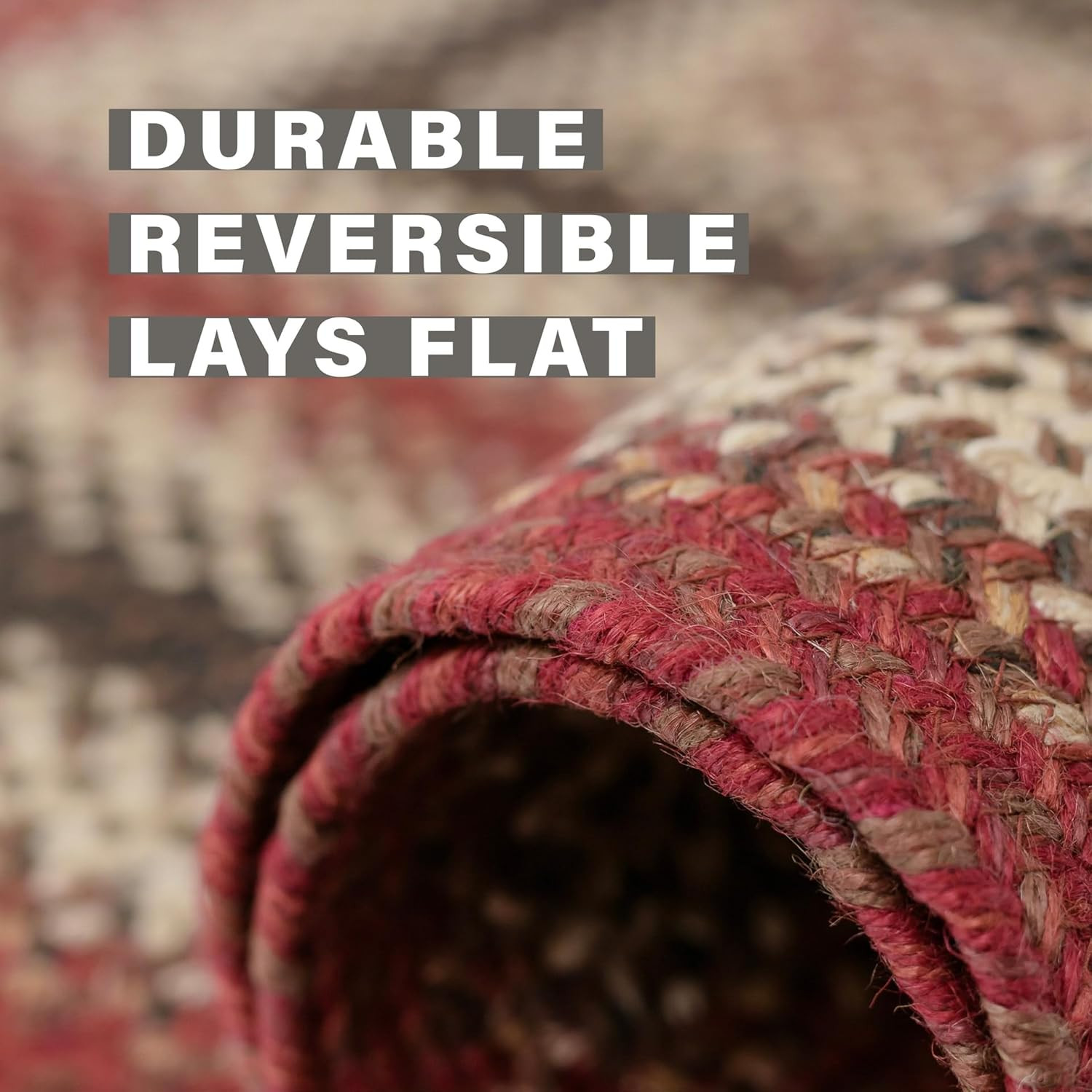 Chester Braided Jute Rug Runner 22×72 – Perfect for Lodge & Cabin Decor