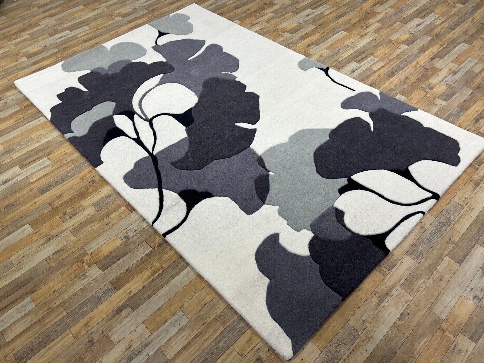 4×6|5×8|6×9|7×11|8×10|9×12|10×14|12×18. Hand Tufted Wool Area Rug New Geometric