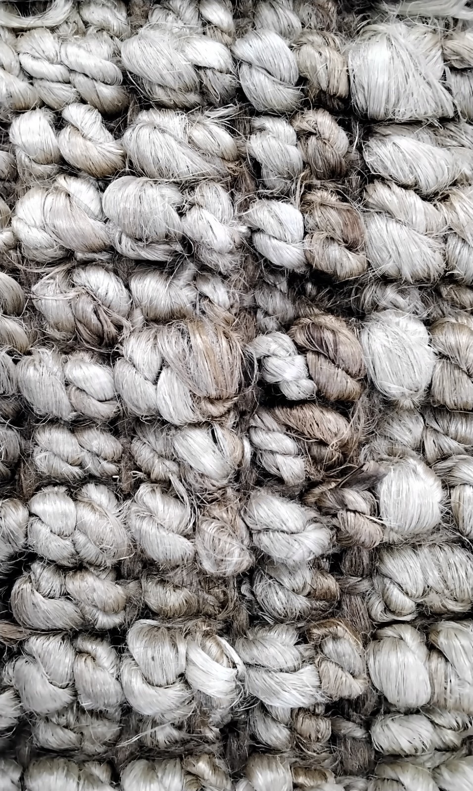 NATURAL 2′-6″ X 12′ Broken Thread Rug, Reduced Price 1172705382 NF447A-212