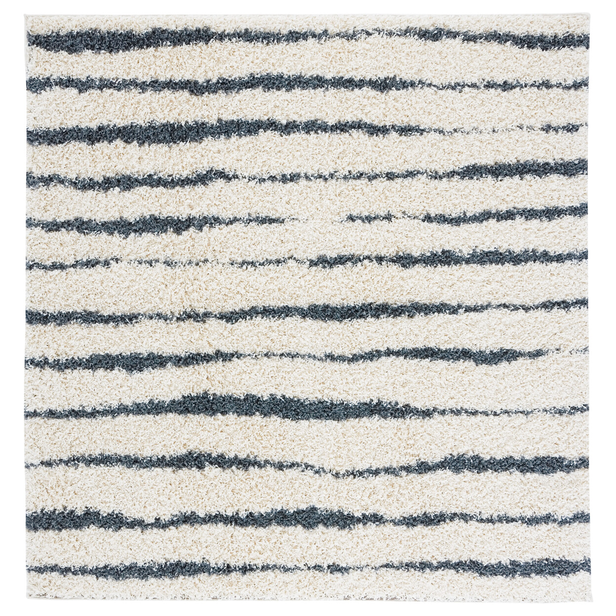 SAFAVIEH Venus Shag VNS603B Ivory / Dark Grey Rug