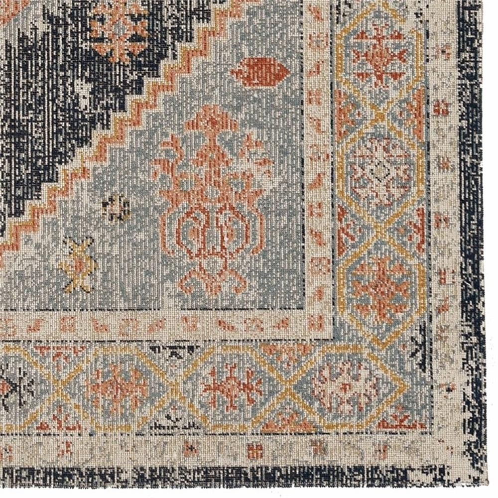 Linon Great Zero Harlon Machine Made Polyester 2’x3′ Rug in Ivory