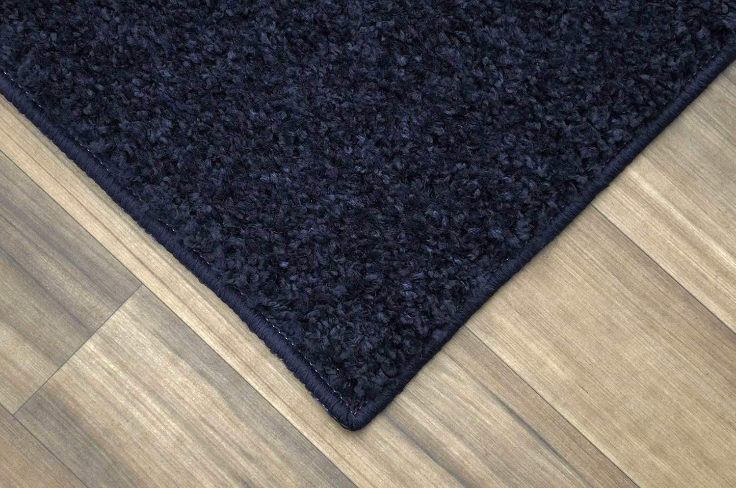 Skyline Shag 3 Ft. X 5 Ft. Area Rug Navy Area Rug– Soft and Fluffy Shag Texture,