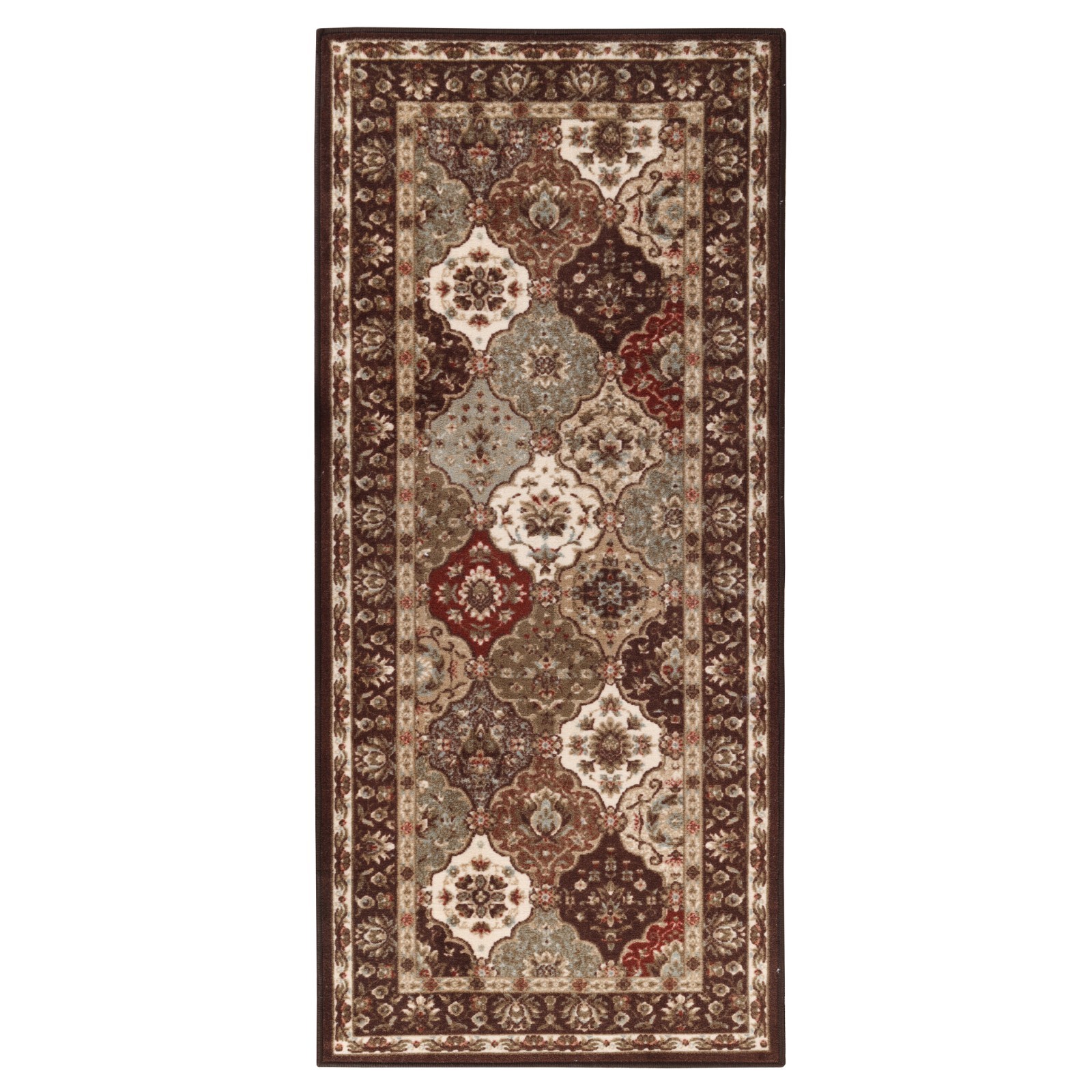 Palmyra Ornamental Floral Classic Indoor Area Rug Or Door Mat Or Runner Rug