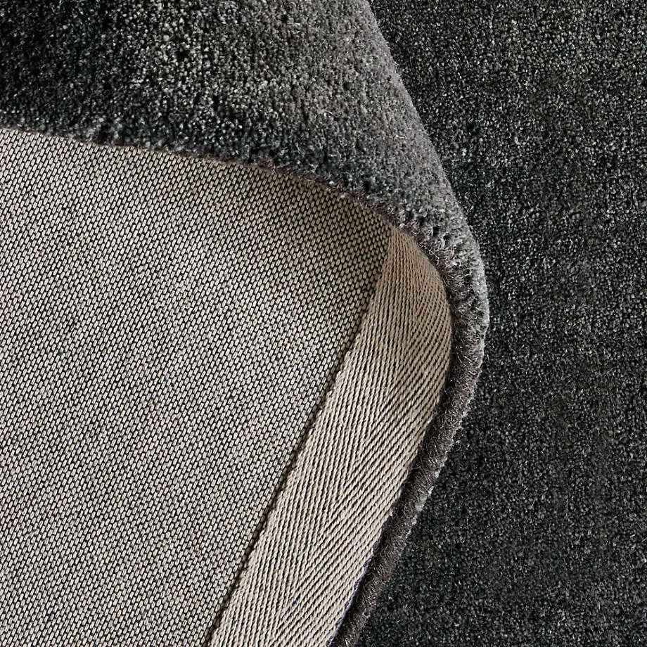 New Hand-Tufted Rugs | Hand made wool rug Baxter Carbon wool area rug carpet